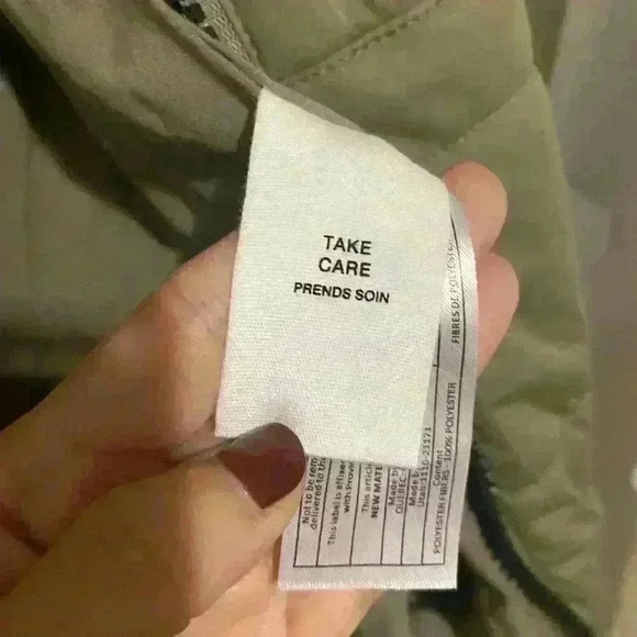 Avec Les Filles womens water resistant quilted hoodie jacket size xs - Picture 7 of 16